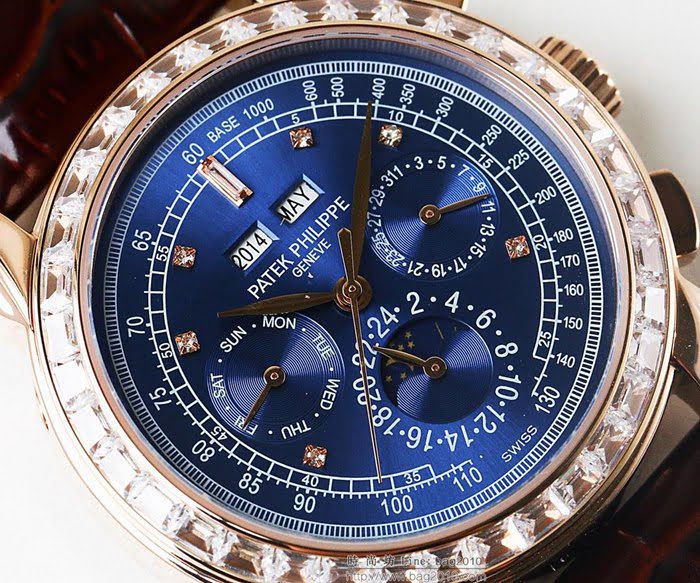 百達翡麗PATEK PHILPPE LS精品 超級複雜功能計時系列 機芯29-535升級版 全鋼鍍納米鉑金表殼 小牛皮帶 高檔男士腕表  wssb4227